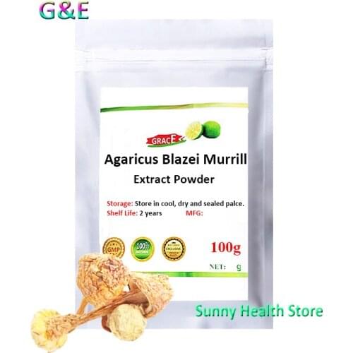 High Quality Agaricus blazei extract 20:1 NATURAL,Ji Soing Rong Extract ,free shipping