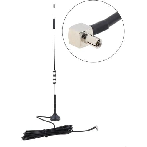 4G LTE GSM 7DBI TS9 SMA CRC9 Antenna With Sucker Base Extension LTE Modem 700-2700MHz Antennas For Cell Phone