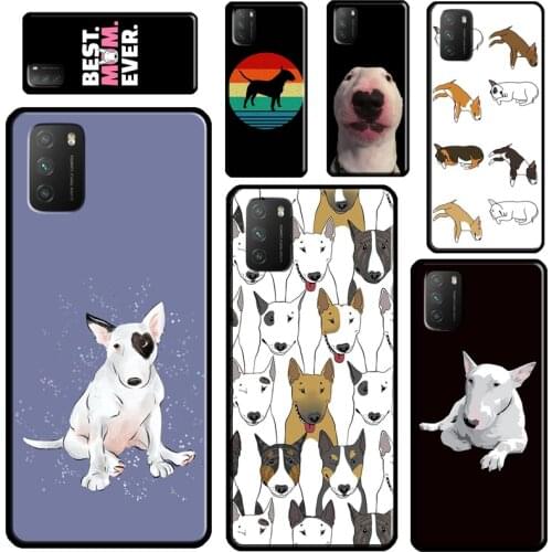 English Bull Terrier For Xiaomi Mi 11 Ultra 9T 10T Pro Mi Note 10 Lite Phone Case For POCO X3 Pro M3 F1 F2 F3