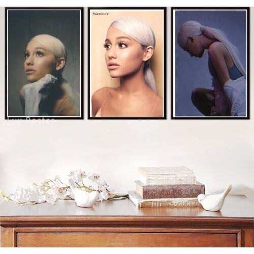 Ariana Grande Sweetener USA 2018 Music Album Pop Star Poster Prints Wall Art Canvas Painting Pictures For Living Room Home Decor