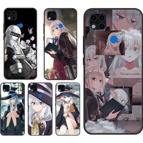 Elaina Majo No Tabitabi Anime Case For Xiaomi Redmi Note 10 Redmi Note 9 Pro 7 8 Note 8T 9S K40 7A 8A 9A 9C 9T Cover