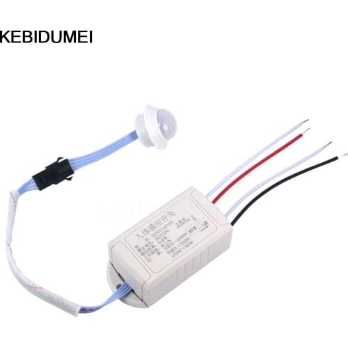 PIR Motion Sensor Switch Infrared Body Sensor Intelligent Switch Light 220V For Lamp Motion Sensing Switch
