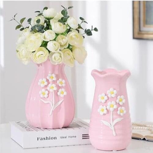Creative ceramic porcelain, home decorations, beautiful vases, home office dining tabletop furnishings