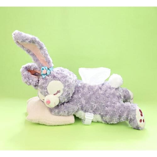 Stella Lou ShellieMay Stuffed Plush Toys Cartoon Plush Car Tissue Box Kawaii Girls Car Decoration Plush Dolls Gifts for Children