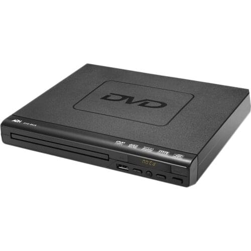 FULL-Portable DVD Player for TV Support USB Port Compact Multi Region DVD/SVCD/CD/Disc Player with Remote Control, Not Support H