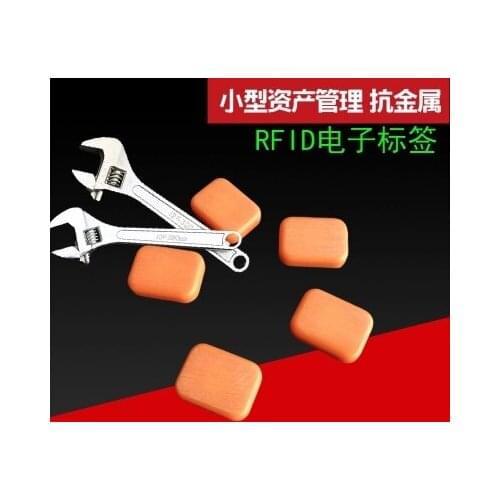 Rfid Anti-Metal Tag Small Asset Management UHF RF Tag 915M High Temperature Ceramic 6C Application