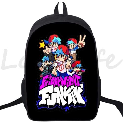 Friday Night Funkin Backpack Students School Bags for Children Bookbag kids Mochila Gift Teenager Boys girls School Backpacks