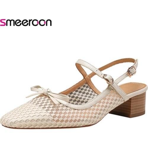 Smeeroon Shoes With Medium Heels