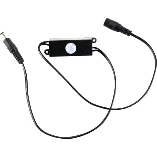 Led PIR Sensor Switch TDL-2024 DC5V-24V Controller Male and female double DC 4A Human Body Sensor Switch for 3528 5050 led strip