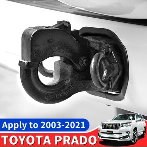 Suitable for 03-21 Toyota prado tractor hook ball bar decoupling rear bar rogue hook adaptations