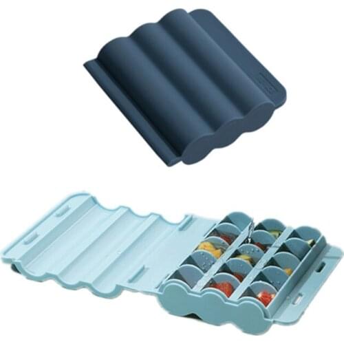 50PCS Wholesale Leakproof DIY Mini Cube Silicone Ice Mold Mould Tray Pudding Tool Ice Cube Maker Ice Maker Mould Ice Tray