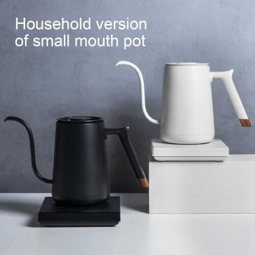 600ml/800ml Stainless Steel Electric Coffee Pot Hot Water Jug Temperature-Control Heating Tea Kettle