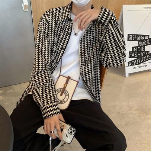 Мужские клечатые рубашки GIOIO China At AliExpress