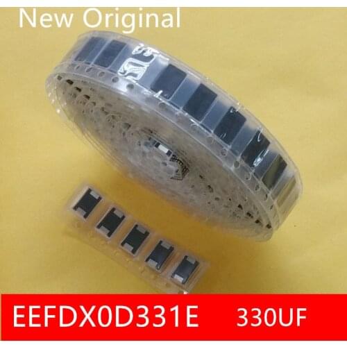 EEFSX0D331E 2.0V 330UF 2.5v 330UF SMD Tantalum Polymer Capacitors ( 30 pieces/lot) Free Shipping 100%New Computer Chip & IC