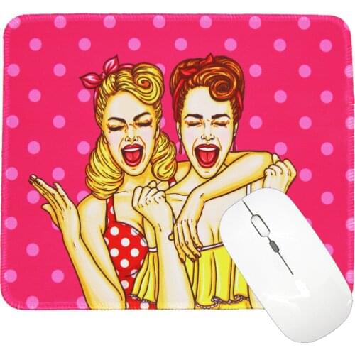 European and American Style Mouse Pad Desk Big Mat Pads Waterproof Office Home Decoration Cup Mat Antislip Girls Boys Room