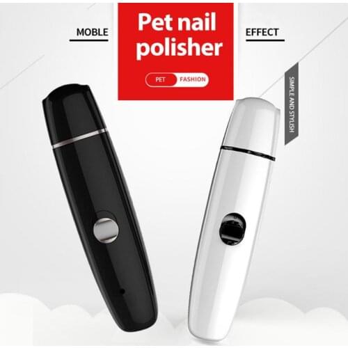 Dog Clippers Professional Pet Foot Trimmer Dog Cat Nail Clipper USB Rechargeable Pet Cleaning And Grooming Nail Cutter Low-noise