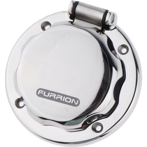 Stainless Marine RV Power Cord Twist Lock Plug Inlet Grounding Shore 16A250V