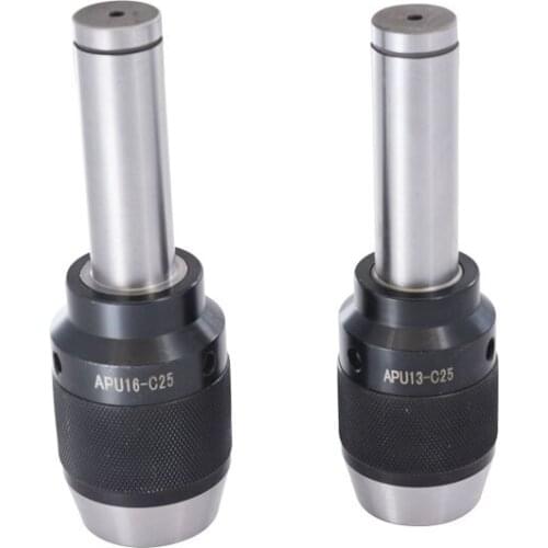 Apu13 apu16 MTB MTA Integrated Self-clamping C20 C25 C32 R8 MS Type MT2 Clamping Drill Chuck Shank