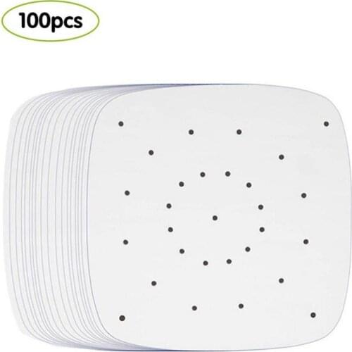 100PCS 6.5/9 Inch Fryer Parchment Papers Baking Paper Pan Liner Cookie Sheet Oven And Electronic BBQ Grill Wax Paper Dropship