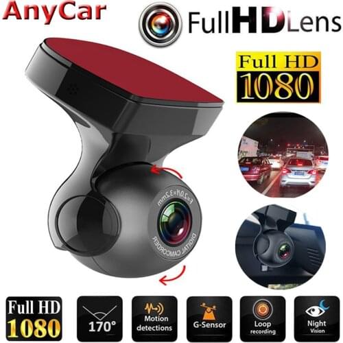 1080P Car Dvr Dash Camera FHD Dvr Recorder G-sensor Gps Mini dash Camera Night Registrator Recorder