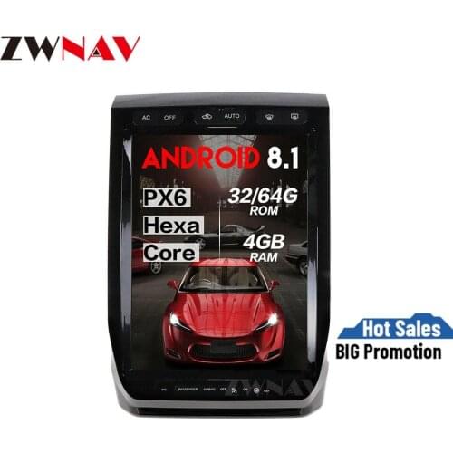Vertical tesla screen Android 8.1 Car Multimedia Player For Ford Raptor F150 2015-2019 car GPS Navi Audio radio stereo Head unit