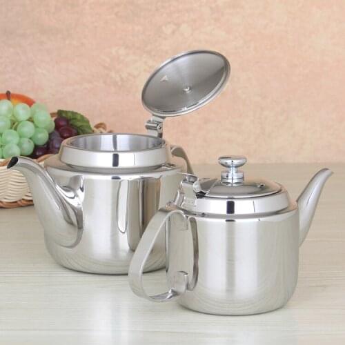 Stainless steel teapot water tea pot health care Kung Fu pot with strainer electromagnetic furnace water kettle gas cooker
