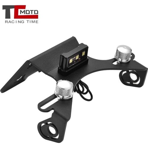 License Plate Holder LED Light For KAWASAKI Ninja 250 300 2013-2017 Motorcycle Accessories Tail Tidy Fender Eliminator Ninja250