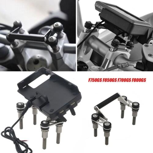 For BMW F750GS F850GS F800GS F700GS F 750GS F 850 GS Motorcycle Stand Holder Phone Mobile Phone GPS Plate Bracket Phone Holder