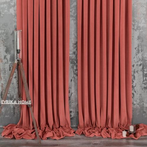 EVRIKA-HOME store Velvet Curtains For Windows