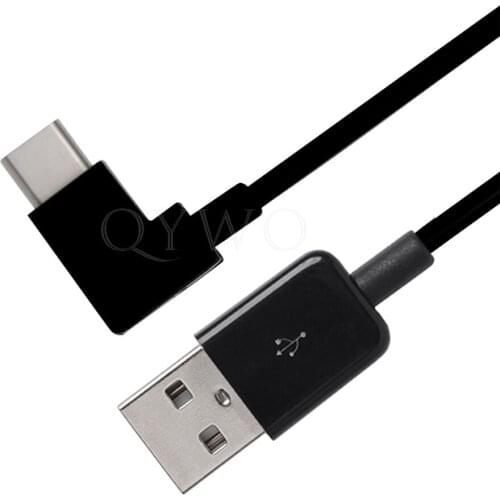 USB3.1 Type-c cable 90 degreed right angled USB C to USB2.0 male charge & data cable for mobile phone & tablet