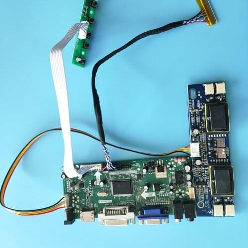 Kit for HSD190ME13-A13/HSD190ME13-A16 1280x1024 panel 4 lamps Controller Board HDMI-compatible+DVI+VGA LCD Audio driver board