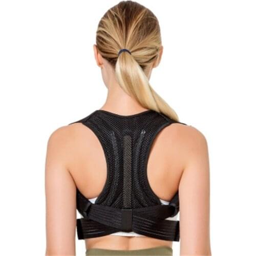 Medical Alloy Bar Posture Corrector Neoprene Back Corset Brace Straightener Shoulder Back Pain Belt Spine Support Belt Men Women
