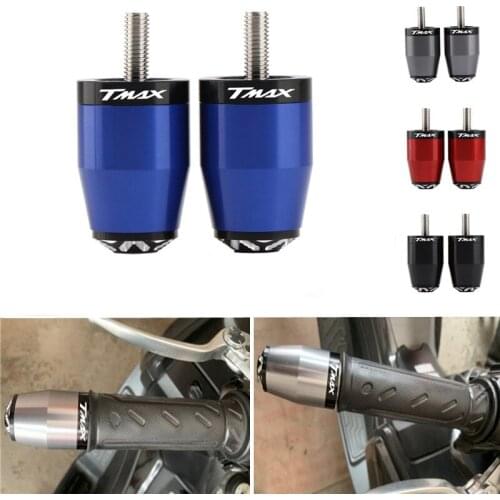 Motorcycle AluminumAnti Vibration Balance Handle Bar End Plug Grip Ends Cap For Yamaha Tmax500 530 TMAX500 TMAX530 2012-2019