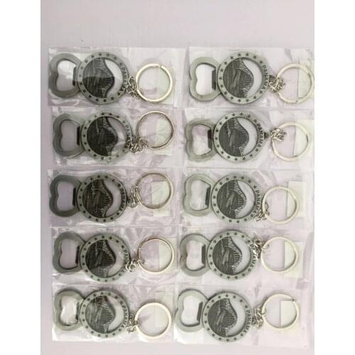 Panama creative travel souvenir small gift metal keychain bottle opener