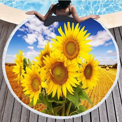 Sunflower Beach towel large beach towels For home towel microfiber towel Bath towels Beach mat Bath towel Large beach towel spa