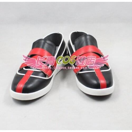 Kingdom Hearts II ROXAS Black Daily Cosplay Shoes C006