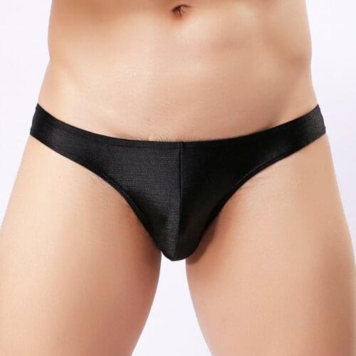 Sexy Men Underwear Men Briefs Silky Underpants Mens Briefs Shine Bright Men Brief Bikini Underwear