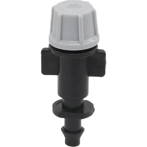 Gray Irrigation Sprinkler Greenhouse Misting Cooling Micro Irrigation Fogger With Single Barb Connect To 4/7mm Hose 200 Pcs