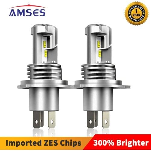 AMSES H4 H7 LED Headlight Bulbs H1 H11 H8 H3 9005 HB3 9006 HB4 6000K 12000LM ZES Auto LED Headlamp Fog Lamp Car Lights 12V 24V