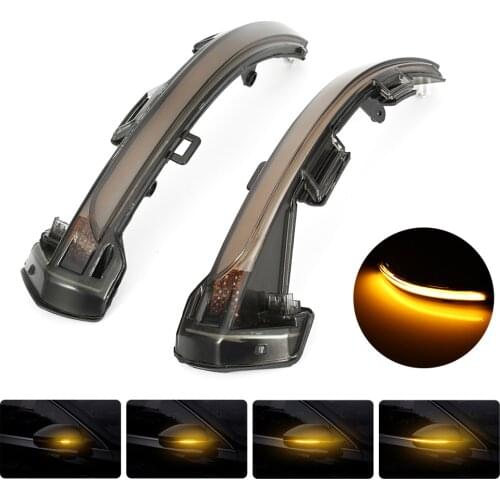 Dynamic Turn Signal LED Rearview Mirror Indicator Side Wing Blinker Repeater Light For Volkswagen VW Passat B8 2015 2016 2017