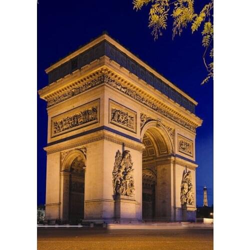 SOUVEMAG over $12 France Paris Triumphal Arch Scenery Tourist Metal Refrigerator Magnets 5286 For Kitchen Fridge
