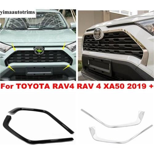 Upper Front Grille Insect Screening Mesh Front Grille Insert Net Protective Cover Strip For TOYOTA RAV4 RAV 4 XA50 2019 - 2021