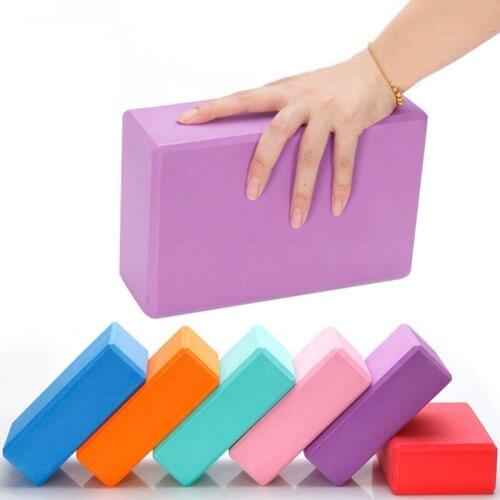 Women Yoga Props Exercise Fitness Sport Block Foam Brick Stretching Aid Gym Pilates FreeShip