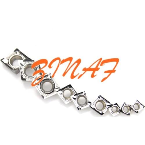 20PCS CCGT060204 CCGT09T302 09T304 09T308 CCGT120402 CCGT120404 120408 original CNC Carbide Internal turning Aluminum Inserts