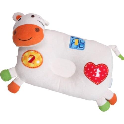 2019 Hot 34*20CM 4 Color Cute Cartoon Elephant Deer Baby Shaping Pillow Anti Roll Cushion Nursing Pillow To Prevent Partial Head