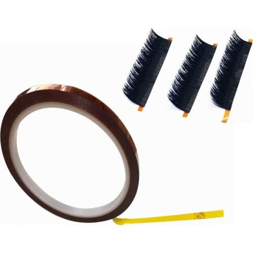 2 3mm Eyelash Extension Tape Heat-Resistant Gold Color Lash Grip