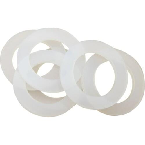 5 Piece Silicone Gasket For Camlock Coupling Type B C D Stainless Steel SS304 Soft Sealing