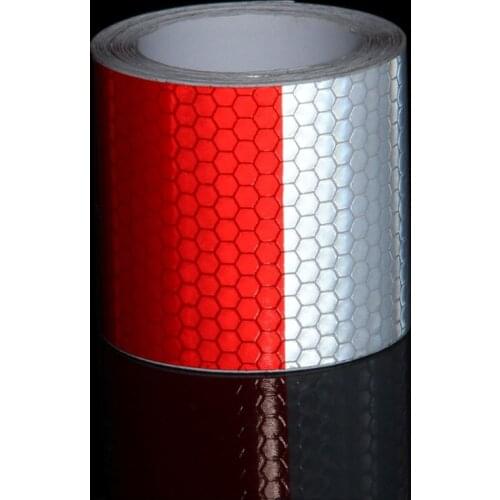 Free Shipping Car Reflective Strips Stickers Warning Strip-style Decoration Film Safe Motorcycle Baby Reflect Road Safety Decals