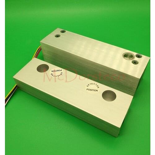 Double frameless glass door electric bolt lock for access control system Security Lock Electric Mortise lock Two door lock