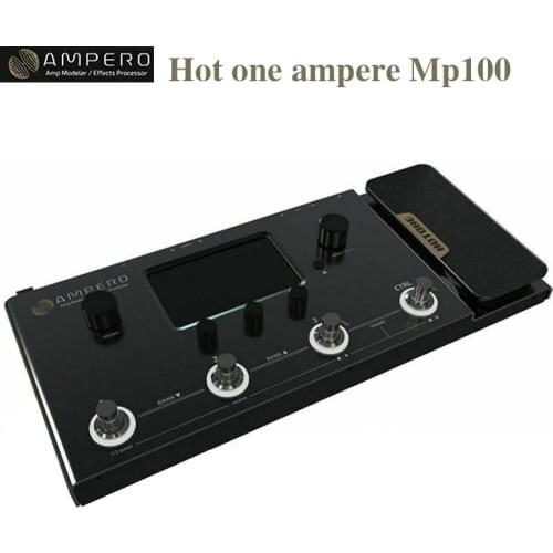 Hotone ampero mp-100 compact amp model and effect processor with built-in expression pedal